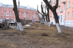 Погода вносит свои коррективы в содержание территорий общего пользования.