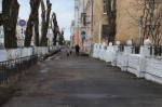 Погода вносит свои коррективы в содержание территорий общего пользования.