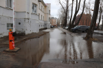 Погода вносит свои коррективы в содержание территорий общего пользования.