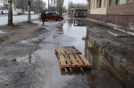 Погода вносит свои коррективы в содержание территорий общего пользования.
